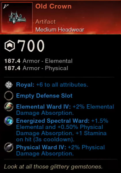 new world aeternum old crown